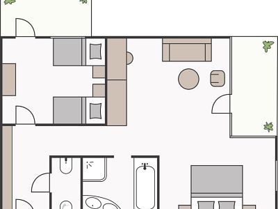 Familienappartement Edelweiss